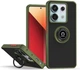 Чехол Fiji Colorframe для Xiaomi Redmi Note 13 Pro 5G матовый бампер с кольцом подставкой Khaki - изображение 1