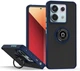 Чохол Fiji Colorframe для Xiaomi Redmi Note 13 Pro 5G матовий бампер з кільцем підставкою Dark Blue - зображення 1