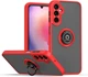 Чехол Fiji Colorframe для Samsung Galaxy A24 (A245) матовый бампер с кольцом подставкой Red - изображение 1