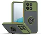Чехол Fiji Colorframe для Poco X6 Pro 5G матовый бампер с кольцом подставкой Khaki - изображение 1
