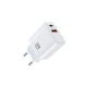 Зарядний пристрій Remax RP-U82 с портом USB+Type-c, Білий - зображення 2