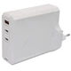 Зарядний пристрій Remax RP-U106 140W 1USB та 2Type-C Білий - зображення 6