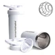 Шейкер спортивный SmartShake металлический Reforce Stainless Steel 30oz/900ml White (A-012512) - изображение 1