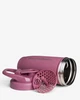 Шейкер спортивний SmartShake металевий Reforce Stainless Steel 30oz/900ml Deep Rose - изображение 3