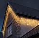 Гирлянда уличная GarlandoPro 12MWY Бахрома светодиодная на 200 LED 12 м желтый (132-107-12MWY) - изображение 2