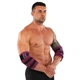 БИНТЫ на локте для жима (2шт) BUNDLED ELBOW SLEEVE EZOUS A-11-E (PL, р-р: 110х8см, вес уп. 280гр, черно-фиолетовый) (A-11-E_Черно-фиолетовый) - изображение 4