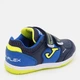 Детские футбольные бутсы-футзалки для мальчика Joma Top Flex Jr 2403 TPJW2403INV 28 (10С) Темно-синий/Синий (8445954893360) - изображение 4
