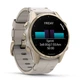 Смарт-часы Garmin fenix 8 43mm, AMOLED, Saph, SftGldSS/FogGryLeatherBnd, Excl, GPS (m445065) - изображение 3