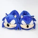 Капці-кігурумі Їжак Сонік Sonic My Kigu Домашні Для Дівчинки М'які Плюшеві Синій 35-41 (Д13090) - зображення 2