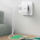 Зарядное устройство UGREEN CD170 38W 1xType-C 1xUSB Wall Charger EU White (UGR-60468) - изображение 5