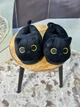 Капці-кігурумі Чорна Кішка My Kigu Домашні Жіночі М'які Плюшеві Чорний 35-42 (Ж321141) - зображення 2