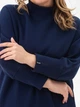 Платье миди осеннее женское Garne Brenda 3042488 2XL-3XL Синее (GR2000003046928) - изображение 4