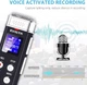 Цифровой диктофон EVISTR 16GB Голосовой диктофон с воспроизведением. Черный. - изображение 5