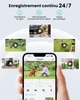 Уличная камера наблюдения ieGeek 2K с Wi-Fi, IP-камера с обзором 360°. Белый. - изображение 12