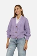 Женский кардиган one size цвет сиреневый NEW JEVEL ЦБ-00262649 - изображение 1