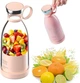 Портативный мини-блендер Fresh Juice. Персиковый. - изображение 1