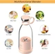 Портативный мини-блендер Fresh Juice. Персиковый. - изображение 2
