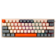 Игровая Bluetooth Клавиатура TWolf T30 LED Version Blue Switch, White-Grey - изображение 1