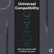 Проводные наушники Artix CL750 с микрофоном Черный - изображение 3