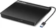 Внешний CD/DVD-привод Pecosso, USB 3.0 портативный привод Dvd рекордер Черный - изображение 1