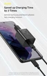 Мережевий зарядний пристрій Baseus Super Si Quick Charger адаптер Type-C з швидкою зарядкою 25W, Чорний - зображення 6