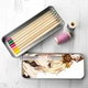 Пенал школьный для мальчика и девочки металлический Последний серафим #009 7*18 см Silver - изображение 3