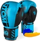 Боксерские перчатки Phantom APEX Neon Blue 10 унций (капа в подарок) (PHBG2891-10) - изображение 1