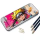 Пенал школьный для мальчика и девочки наруто 7*18 см Silver - изображение 3