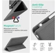 Чехол для планшета ArmorStandart Smart Fold Pen для Apple iPad Pro 11 2025/2024 с креплением для стилуса Apple Pencil Dark Grey (ARM78125) - изображение 7