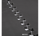 Килимок під тренажер LiveUp Eva Inter-Lock Mat 60х60х1.2 см Black (LS3259) - зображення 3