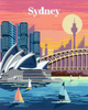 Malowanie po numerach Ravensburger CreArt Sydney 24 x 30 cm (4005556235261) - obraz 2