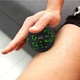 Массажний м'яч PowerPlay PP-4350 Epp Massage Ball (d8) Чорно/Зелений - зображення 3