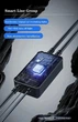 Мотофари Future Eyes UF1 LED Yellow DRL 68W 5500LM ДХО Жовтий / Ближне жовтий / Дальне білий - зображення 4