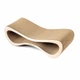Когтеточка из картона усиленного с деревянным фасадом Cat Joy Loft Beige Wood 70х22х29 см - изображение 4