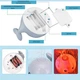 Игрушка детская для ванной Spray water bath toy кит с фонтаном, световыми и звуковыми эффектами на батарейках Серый - изображение 9