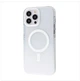 Чехол Противоударный омбре градиент Proove Shadow Star Case with Magnetic Ring iPhone 16 White - изображение 1