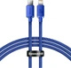 Кабель Baseus Crystal Shine Series Fast Charging Data Cable Type-C to iP 20W 2m Blue (CAJY000303) - изображение 1