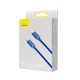Кабель Baseus Crystal Shine Series Fast Charging Data Cable Type-C to iP 20W 2m Blue (CAJY000303) - изображение 2