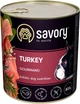 Влажный корм для собак Savory с индейкой 800 г - изображение 1