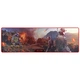 Коврик для мыши MARVO G37 Mousepad 92х29.4см Черный с рисунком - изображение 1