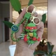 Черепашки ниндзя брелок Рафаель брелки на рюкзак, ключи Ninja Turtles Raphael 5,9 см - изображение 1