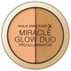 Хайлайтер Max Factor Miracle Glow Duo 30 8 Г Deep Темно Бежевый - зображення 1