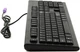 Клавіатура дротова A4Tech KRS-85 PS/2 Black - зображення 2