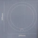 Лампа Sylvania кругла/кільцева FC 32W/840 G10q - зображення 3