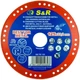 Диск алмазный S&R Meister Turbo отрезной 125 x 1.6 х 22.2 мм универсальный (252781125) - изображение 1
