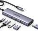 USB-Хаб UGREEN Type-C to 3xUSB3.0+HDMI+Type-C Multifunction Adapter Grey (UGR-15597) - изображение 1