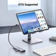 USB-Хаб UGREEN Type-C to 3xUSB3.0+HDMI+Type-C Multifunction Adapter Grey (UGR-15597) - изображение 6