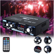 Аудио усилитель AK35 2x30Вт цифровой HIFI Усилитель мощности Bluetooth AUX USB FM TF cтерео 2.0 - изображение 3