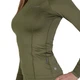 Женское термобелье Camotec CoolPass Single Jersey LVL1 кофта + штаны олива размер XS - изображение 3