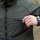 Тактическая демисезонная Куртка Bezet Omega Softshell хаки размер M - изображение 6